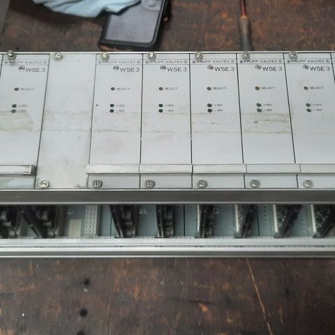 Krupp Kautex Kartenrack mit Karten WSE 3
