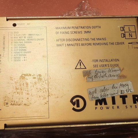 MITRA Power systems for MOOG TMC  3/4