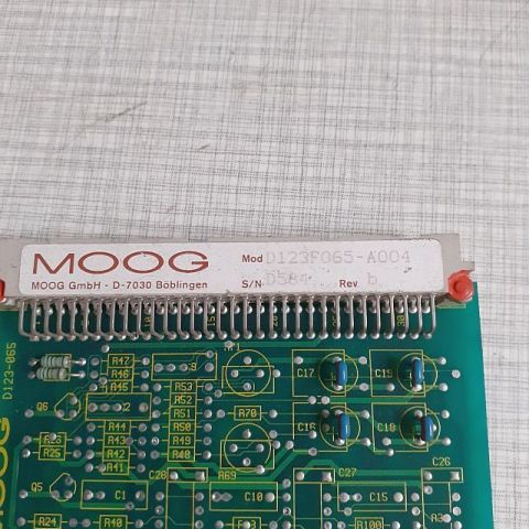 Moog Karte  D 123 FO 65 A004