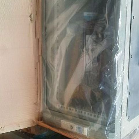 Rittal Schrank neu mit Fenster